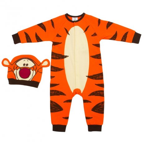 Оранжевый комбинезон "тигра" для мальчика PlayToday Baby 047004, вид 1