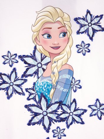 Белая блузка трикотажная для девочки PlayToday Tween 094003, вид 2