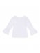 Белая блузка трикотажная для девочки PlayToday Tween 094003, вид 4 превью
