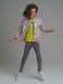 Серая толстовка для девочки PlayToday Tween 120122001, вид 3 превью