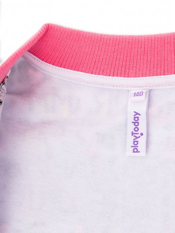 Серая толстовка для девочки PlayToday Tween 120122001, вид 8