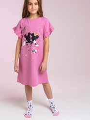 Розовая сорочка ночная для девочки PlayToday Tween 120124908