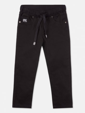 Черные брюки для мальчика PlayToday 120211016, вид 1