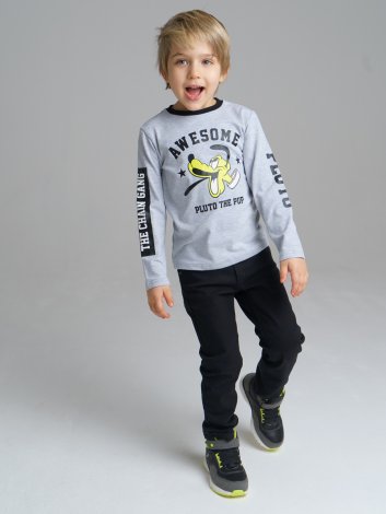 Черные брюки для мальчика PlayToday 120211016, вид 7