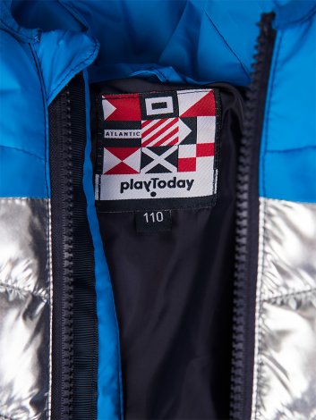 Синяя куртка для мальчика PlayToday 120217115, вид 5