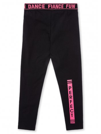 Черные леггинсы для девочки PlayToday 120222012, вид 6