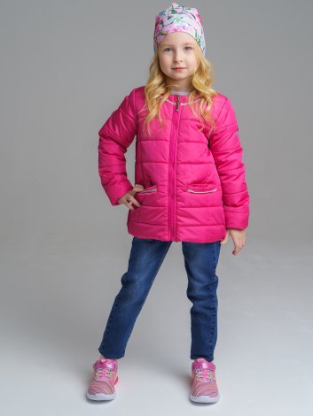 Розовая куртка для девочки PlayToday 120227301, вид 8