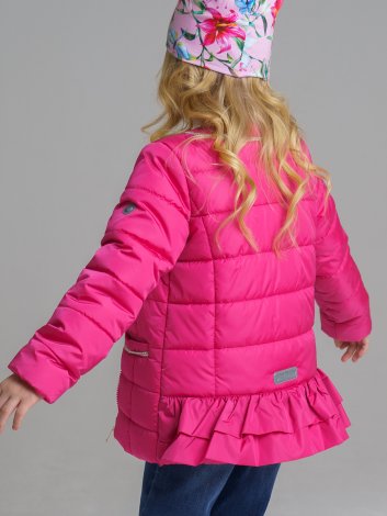 Розовая куртка для девочки PlayToday 120227301, вид 11