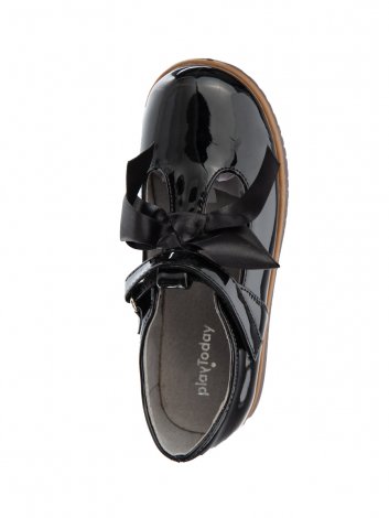 Черные туфли для девочек для девочки PlayToday 120228034, вид 2
