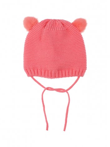 Розовая шапка для девочки PlayToday Baby 120327216, вид 1