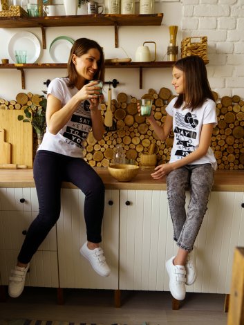 Белая футболка женская для девочки PlayToday Tween 120721904, вид 3