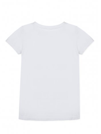 Белая футболка женская для девочки PlayToday Tween 120721904, вид 2
