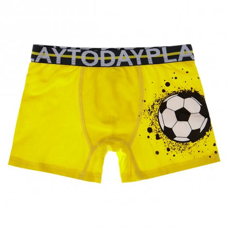 Желтые трусы-боксеры, 3 шт. в комплекте для мальчика PlayToday 12112017, вид 3