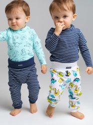 Темно-синие брюки, 2 шт. в комплекте для мальчика PlayToday Baby 12119020