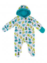 Белый комбинезон для мальчика PlayToday Baby 12119022