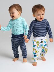 Светло-зеленые боди, 2 шт. в комплекте для мальчика PlayToday Baby 12119032