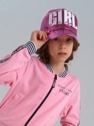 Розовая кепка для девочки PlayToday Tween 12121548