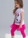 Ярко-розовая юбка-легинсы для девочки PlayToday 12122235, вид 5 превью