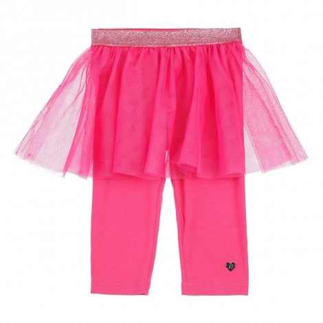 Ярко-розовая юбка-легинсы для девочки PlayToday 12122235, вид 1