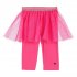 Ярко-розовая юбка-легинсы для девочки PlayToday 12122235, вид 1 превью