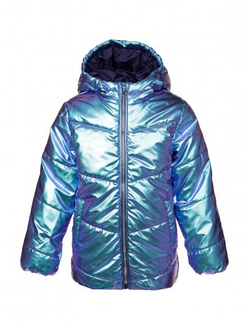 Синяя куртка для девочки PlayToday 12122973, вид 1