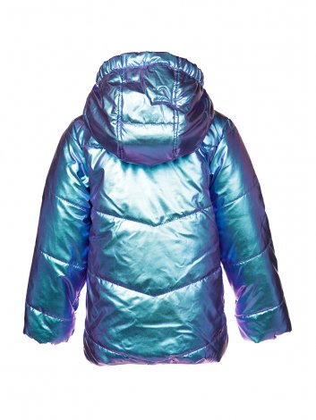 Синяя куртка для девочки PlayToday 12122973, вид 2