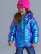 Синяя куртка для девочки PlayToday 12122973, вид 4 превью