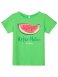 Зеленая футболка для девочки PlayToday 12122990, вид 2 превью