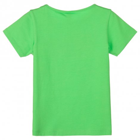 Зеленая футболка для девочки PlayToday 12122990, вид 5