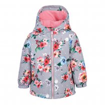 Серая куртка для девочки PlayToday Baby 12123304