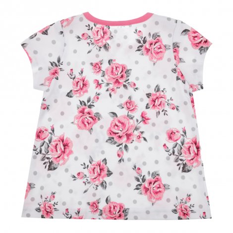 Розовый комплект: футболка, легинсы для девочки PlayToday Baby 12129016, вид 3