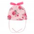 Светло-розовая шапка, 2 шт. в комплекте для девочки PlayToday Baby 12129021, вид 5 превью
