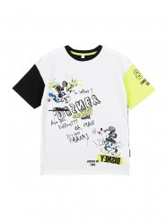 Белая футболка для мальчика PlayToday Tween 12131706