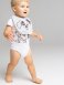 Черный комплект: боди, комбинезон, нагрудник, чепчик для мальчика PlayToday Baby 12139101, вид 4 превью