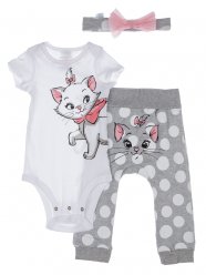 Белый комплект: боди, ползунки, повязка на голову для девочки PlayToday Baby 12149114