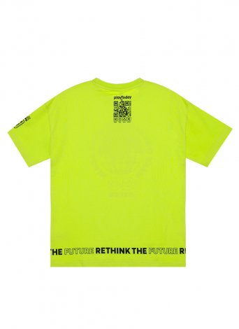 Светло-зеленая футболка для мальчика PlayToday Tween 12211001, вид 7