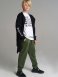 Темно-зеленые брюки для мальчика PlayToday Tween 12211009, вид 3 превью