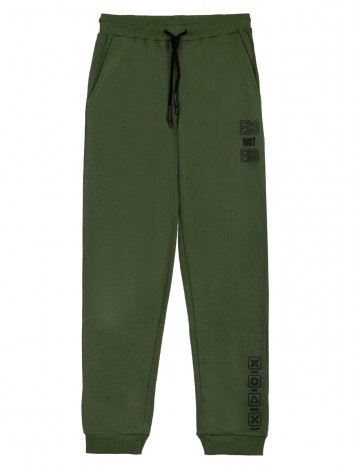 Темно-зеленые брюки для мальчика PlayToday Tween 12211009, вид 5