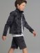 Черная куртка джинсовая для мальчика PlayToday Tween 12211030, вид 4 превью