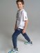 Белая футболка для мальчика PlayToday Tween 12211032, вид 3 превью