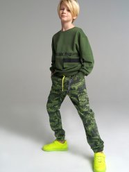 Разноцветные брюки для мальчика PlayToday Tween 12211037