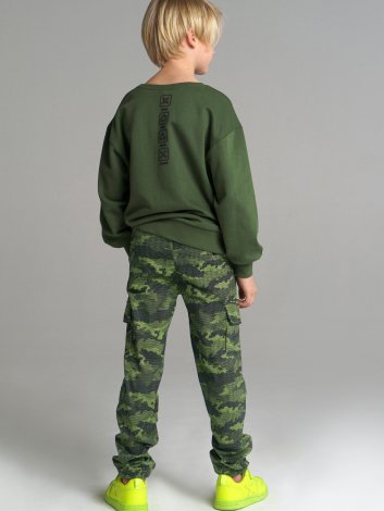 Разноцветные брюки для мальчика PlayToday Tween 12211037, вид 2