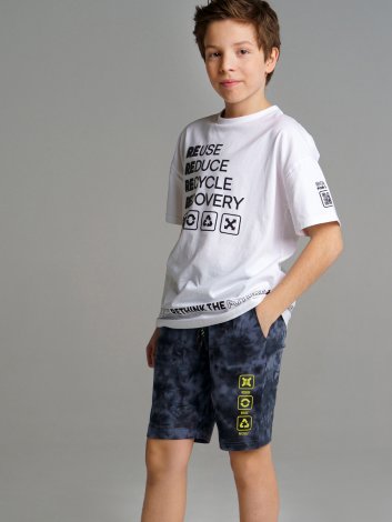 Черные шорты для мальчика PlayToday Tween 12211039, вид 1