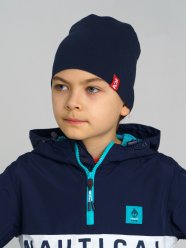 Темно-синяя шапка для мальчика PlayToday Tween 12211219