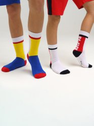 Белые носки, 2 пары в комплекте для мальчика PlayToday Tween 12211402