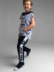 Черные брюки для мальчика PlayToday Tween 12211633