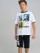 Черный комплект: футболка, шорты для мальчика PlayToday Tween 12211716, вид 1 превью