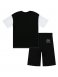 Черный комплект: футболка, шорты для мальчика PlayToday Tween 12211716, вид 7 превью