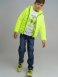 Желтый комплект: брюки джинсовые, куртка, футболка для мальчика PlayToday Tween 12211734, вид 2 превью
