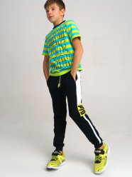 Черные брюки для мальчика PlayToday Tween 12211741